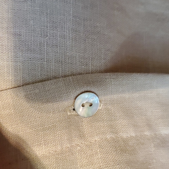 Vintage linen blend shirt - Picture 3 of 13